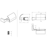 Бумагодержатель Sonia 131853
