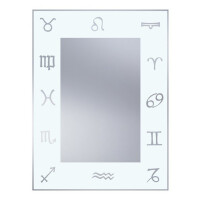 Зеркало Dubiel Vitrum Lustro S N8BI 455x605 белый