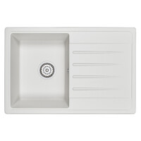 Кухонная мойка Granula ST 7602 белый