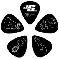 Медиаторы Planet Waves 1CBK2-10JS J.Satriani Signature Light 10 шт