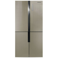 Холодильник Ginzzu NFK-510 шампань