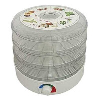 Сушилка для овощей Ветерок ЭСОФ-0.5/220 3 поддона прозрачные