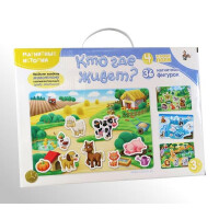 Развивающая игра Десятое королевство Кто где живет 02652