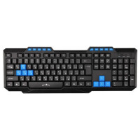 Клавиатура Oklick 750G FROST WAR черный (KM-638)