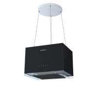 Каминная вытяжка Maunfeld Box rope (Isla) 50 черное стекло