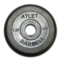 Диск обрезиненный MB Barbell Atlet MB-AtletB51-1,25