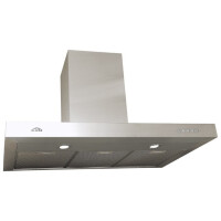 Каминная вытяжка Elikor Опал 90 нержавеющая сталь