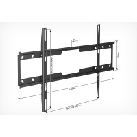 Кронштейн для телевизора Holder LCD-F6618-B