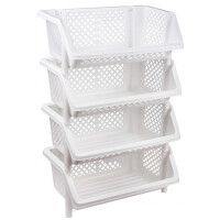 Этажерка Альтернатива Универсал М6528 белый