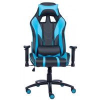 Компьютерное кресло Everprof Lotus S16 черный/голубой