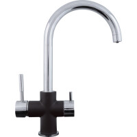 Смеситель для кухни Zigmund & Shtain ZS 1800 черный базальт