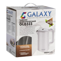 Чайник электрический Galaxy GL0323 белый