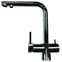 Смеситель для мойки Zigmund & Shtain ZS 1300 нержавеющая сталь