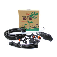Набор капельного полива Жук на 30 растений от емкости с таймером
