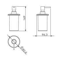 Колба диспенсера Langberger LB 23021A-00-10