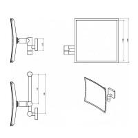 Зеркало косметическое Langberger 75485