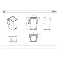 Стакан Sonia Solid Surface 158812