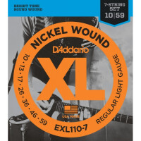 Струны D'Addario EXL110/7