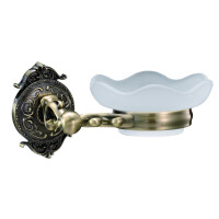 Мыльница настенная Hayta Gabriel Classic Bronze 13904-1/BRONZE (стекло)