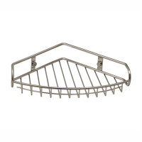 Полка металлическая угловая WasserKraft K-1511 матовый хром