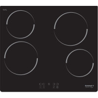 Встраиваемая электрическая варочная панель Kraft TCH-EHK6001