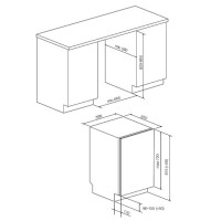 Встраиваемая посудомоечная машина Graude Comfort VG 60.2 S