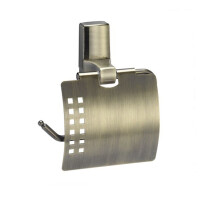 Держатель туалетной бумаги с крышкой WasserKraft Exter K-5225