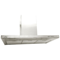 Каминная вытяжка Elikor Квадра 90Н-650-К3Д нержавеющая сталь