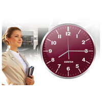 Часы настенные Centek СТ-7100 Red