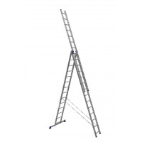 Стремянка Алюмет 3*14 алюминиевая (5314)