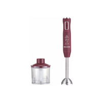 Блендер погружной Willmark WHB-1250PS бордовый