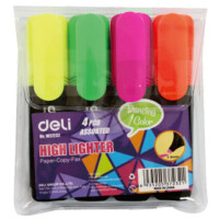 Набор текстовыделителей Deli E37232 Delight