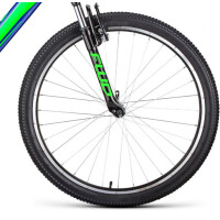 Велосипед Forward Flash 26 1.0 синий/ярко-зеленый 2022 г 19" RBK22FW26660