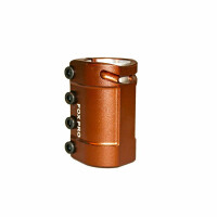 Хомут Fox NX SCS d 31.8/34.9mm 4 bolt brown