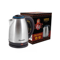 Чайник электрический Матрёна MA-001 нержавейка/голубой