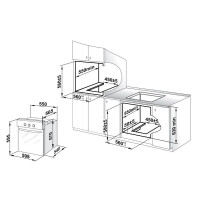 Встраиваемый газовый духовой шкаф Gefest ДГЭ 621-01