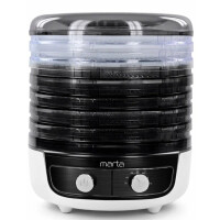Сушилка для овощей и фруктов Marta MFD-8017PS темный обсидиан