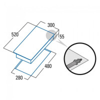 Встраиваемая газовая варочная панель Cata SCI 3002 BK