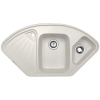 Кухонная мойка Zigmund & Shtain ECKIG 1000.2 индийская ваниль