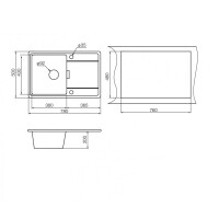 Кухонная мойка Graude QSS 45.2 классик