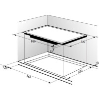 Встраиваемая индукционная варочная панель Zigmund & Shtain CIS 321.60 BX