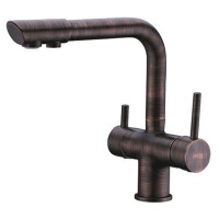 Смеситель для кухонной мойки WasserKraft A8047 темная бронза