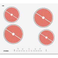 Встраиваемая электрическая варочная панель Hyundai HHE 6450 WG