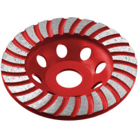 Чашка алмазная RedVerg Turbo 125мм 900391