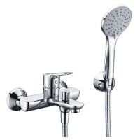 Смеситель для ванны WasserKraft Lippe 4501 хром