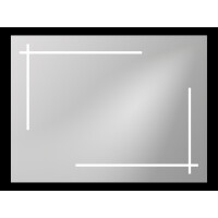 Зеркало Dubiel Vitrum Lustro Arti с подсветкой 80х60