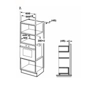Встраиваемая микроволновая печь Midea AG820BJU-SS