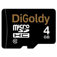 Карта памяти Digoldy 4GB microSDHC Class10