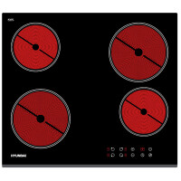 Встраиваемая электрическая варочная панель Hyundai HHE 6460 BG