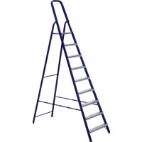 Стремянка Алюмет 9 ступеней стальная